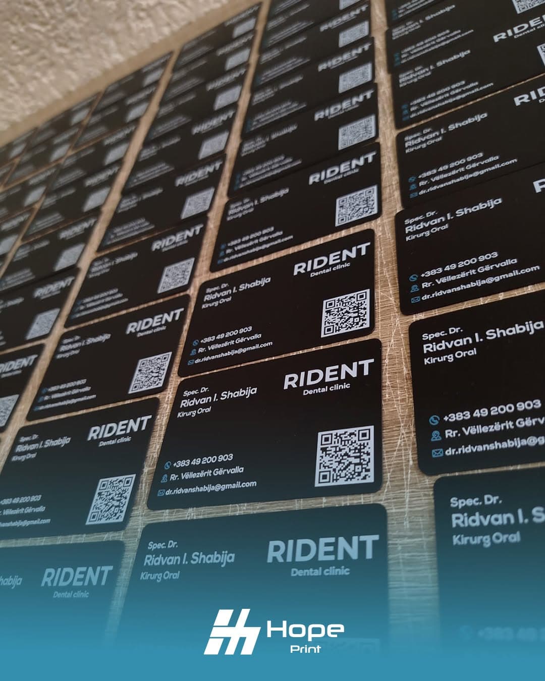 Vizitkartela premium për RIDENT Dental